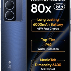 realme NARZO 80x 5G Deep Ocean